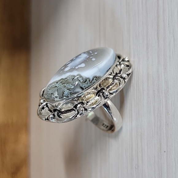 OWYHEE OPAL STATEMENT RING - Picture 5 of 9